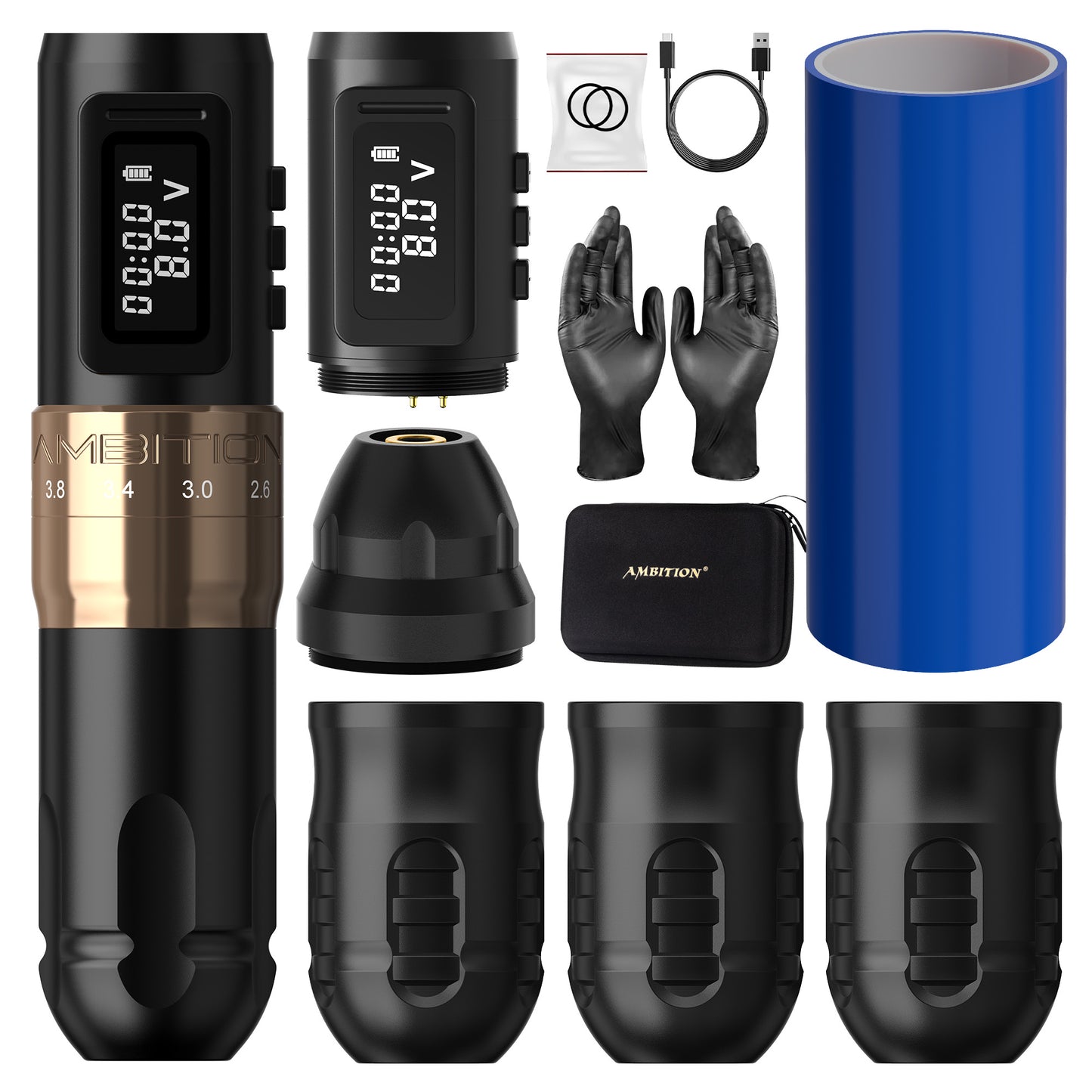 Ambition Mars-U Wireless Tattoo Gun 1800mAh