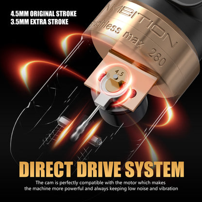 Ambition Ninja Max 280P Tattoo Machine