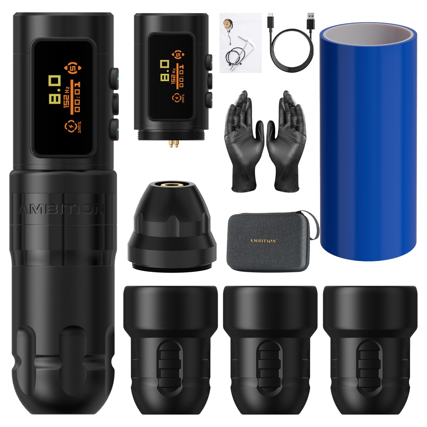 Ambition Shura-X Tattoo Machine 1800mAh