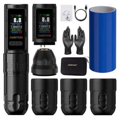 Ambition Soldier Max Tattoo Machine 2400mAh