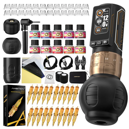 Ambition Ninja Max280 Tattoo Kit 2400mAh