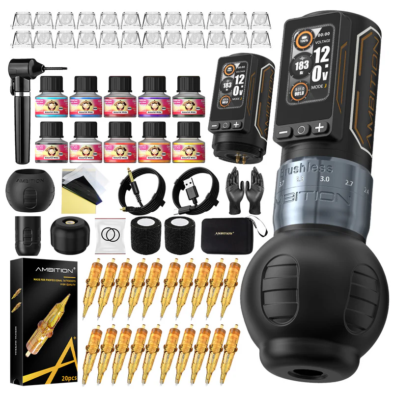 Ambition Ninja Max280 Tattoo Kit 2400mAh