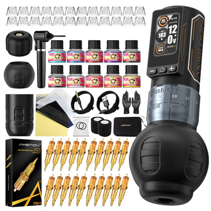 Ambition Ninja Max280 Tattoo Kit 2400mAh