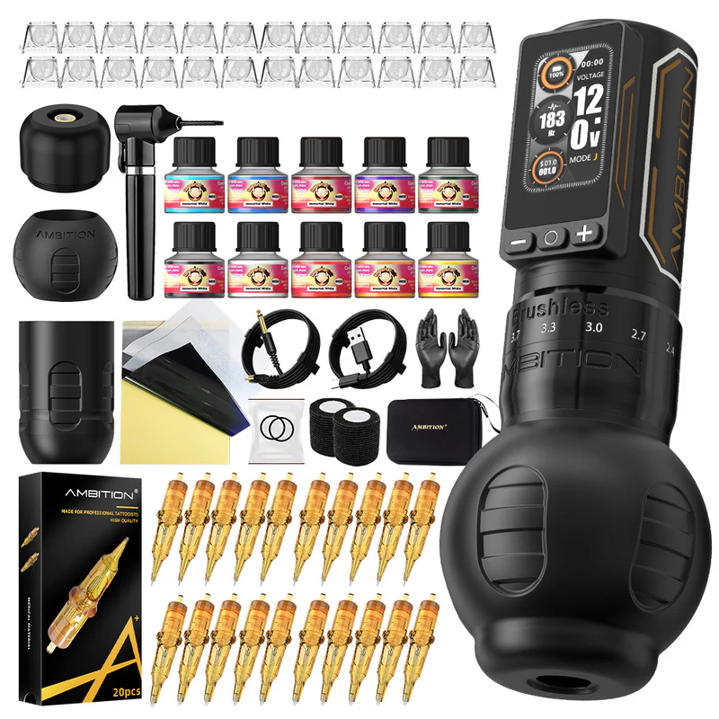 Ambition Ninja Max280 Tattoo Kit 2400mAh