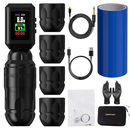 Ambition Lutin Wireless Tattoo Machine Gun