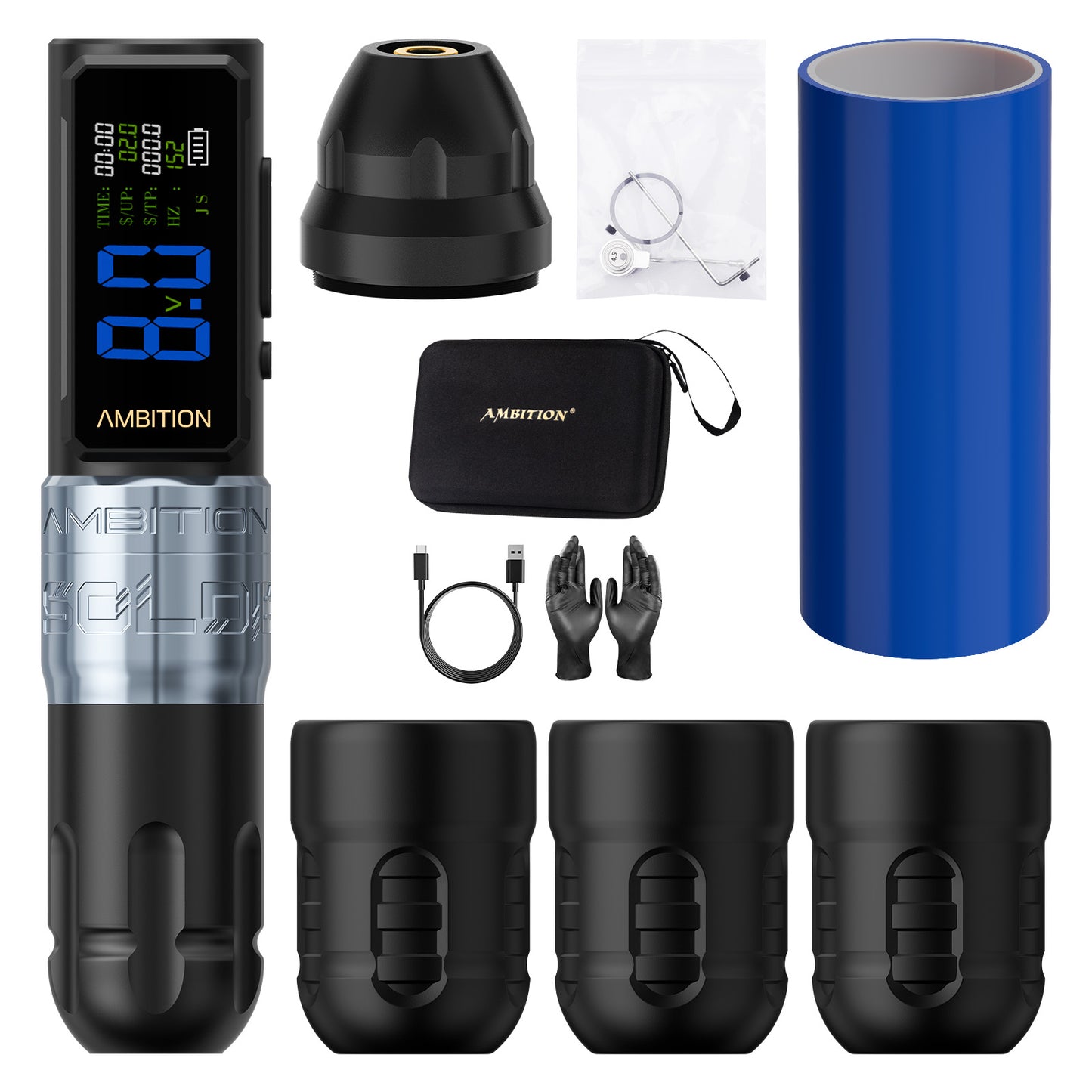 Ambition Soldier270S Tattoo Machine 2400mAh