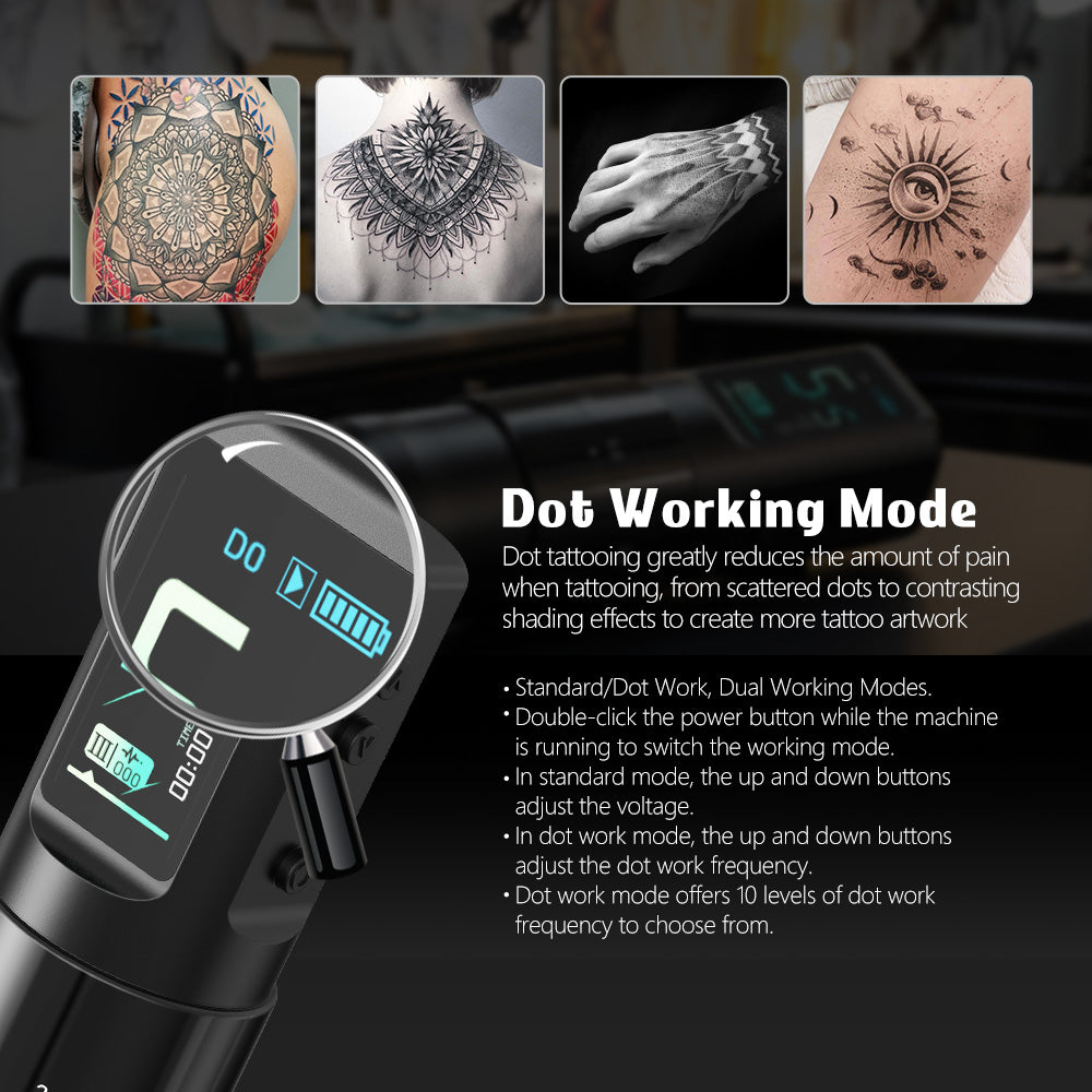 Xnet Moteng370 Tattoo Machine 1600mAh