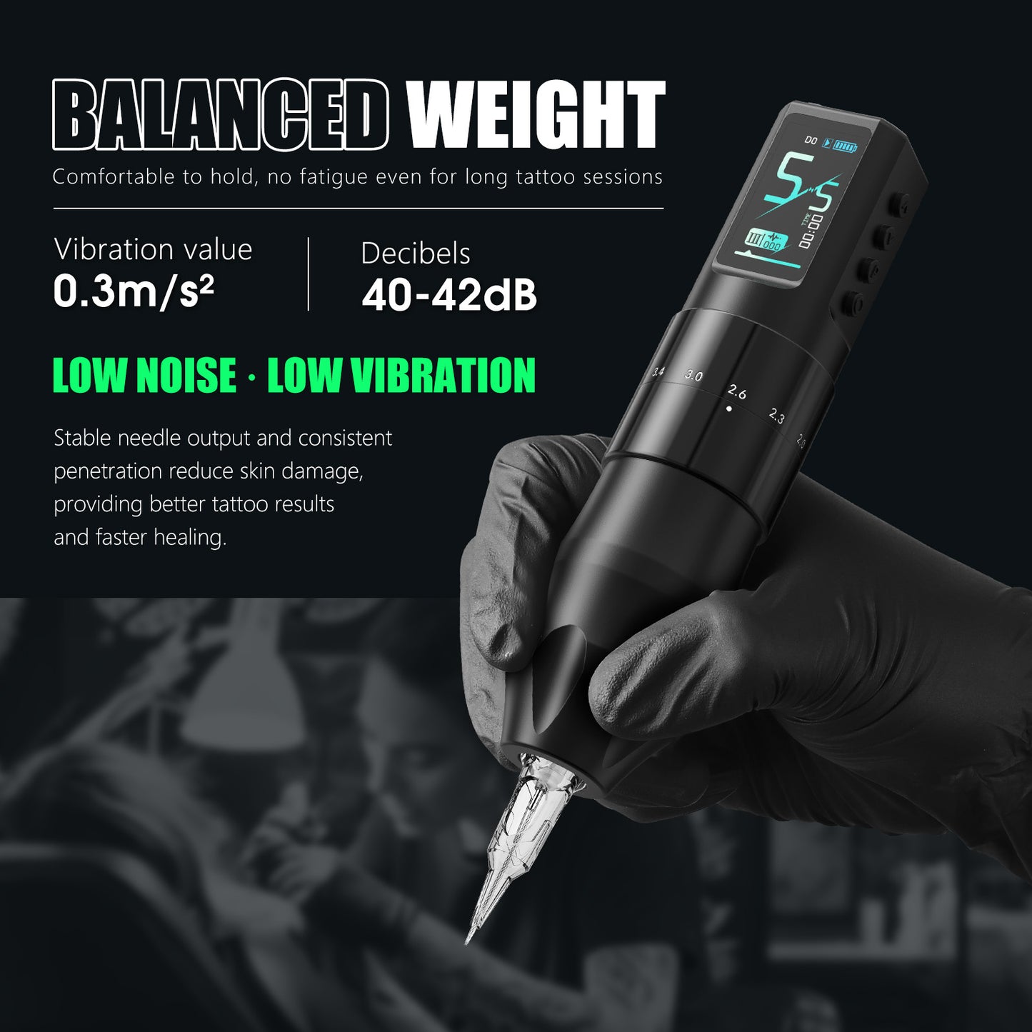 Xnet Moteng370 Tattoo Machine 1600mAh