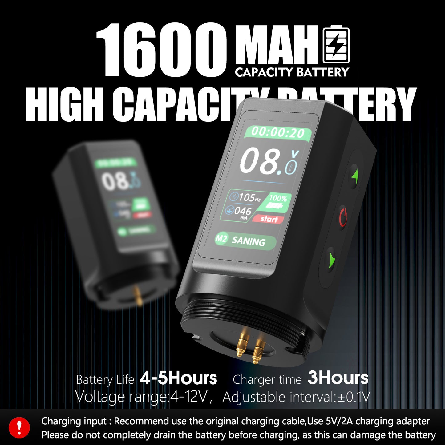 Ambition C5 Tattoo Machine 1600mAh