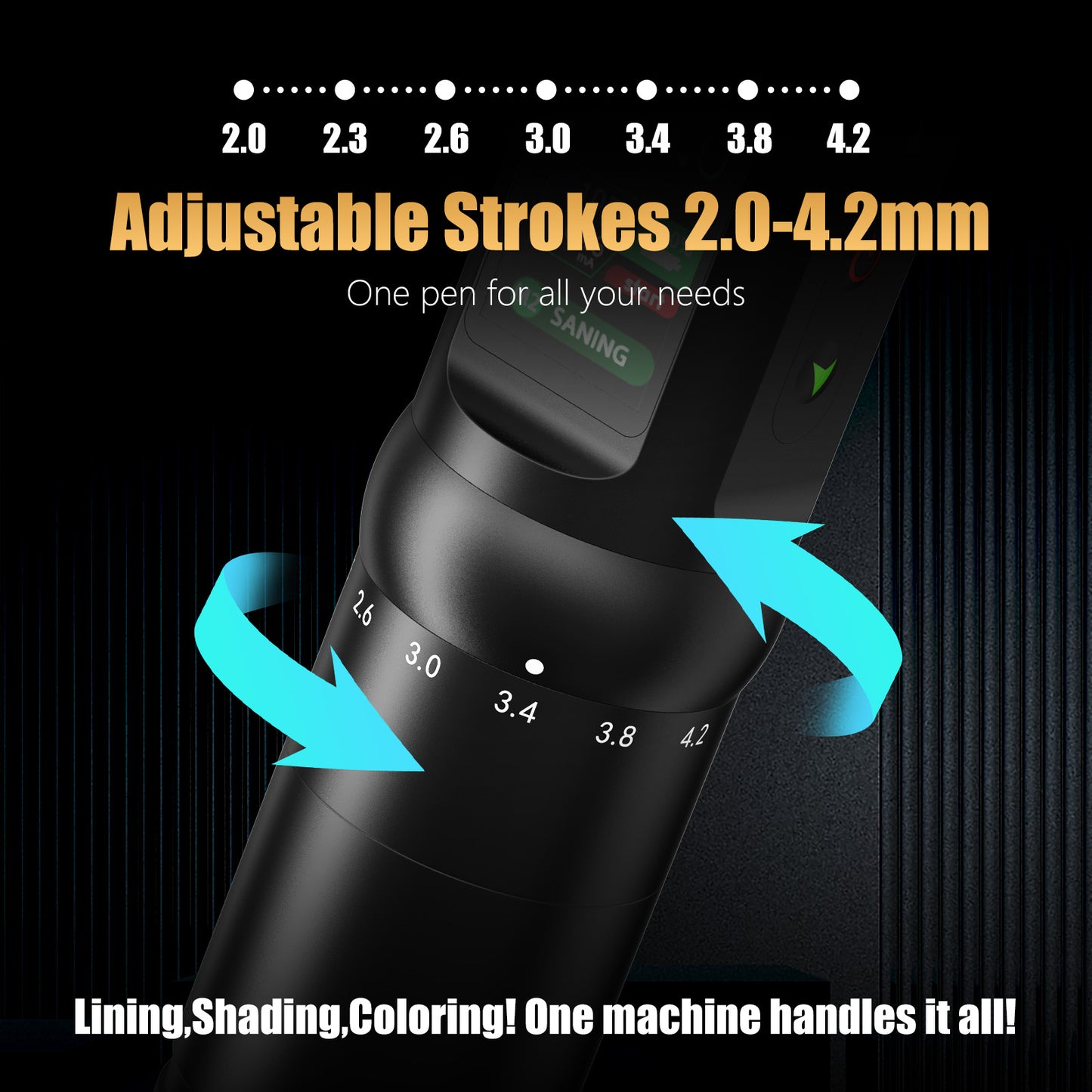 Ambition C5 Tattoo Machine 1600mAh