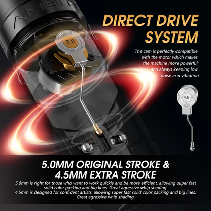 Ambition Soldier270S Tattoo Machine 2400mAh