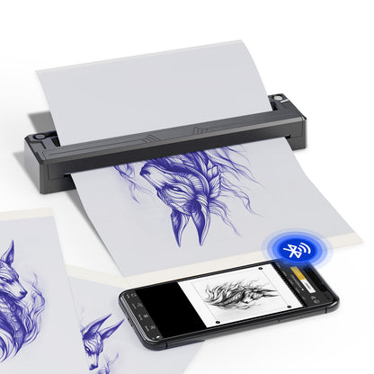 Wireless Tattoo Picture Printer 1500mAh