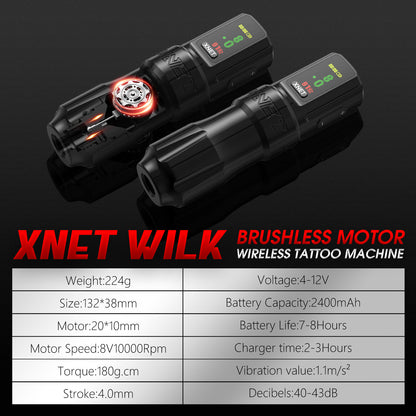 Kit de tatouage Xnet Wilk 2400mAh