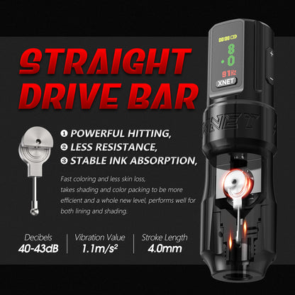 Kit de tatouage Xnet Wilk 2400mAh