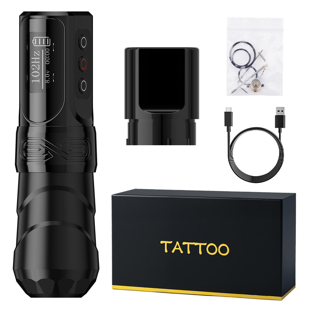 Máquina de Tatuaje Inalámbrica Xnet Flux-3 - 2400mAh