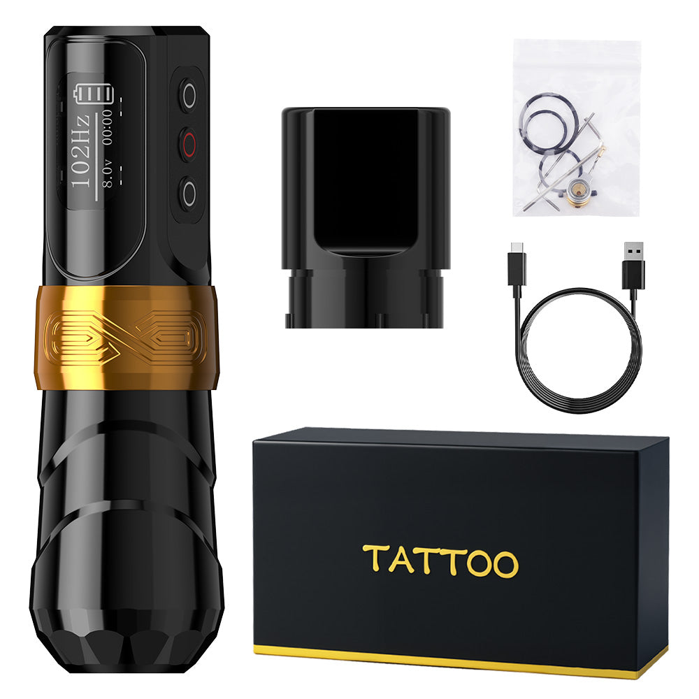 Máquina de Tatuaje Inalámbrica Xnet Flux-3 - 2400mAh