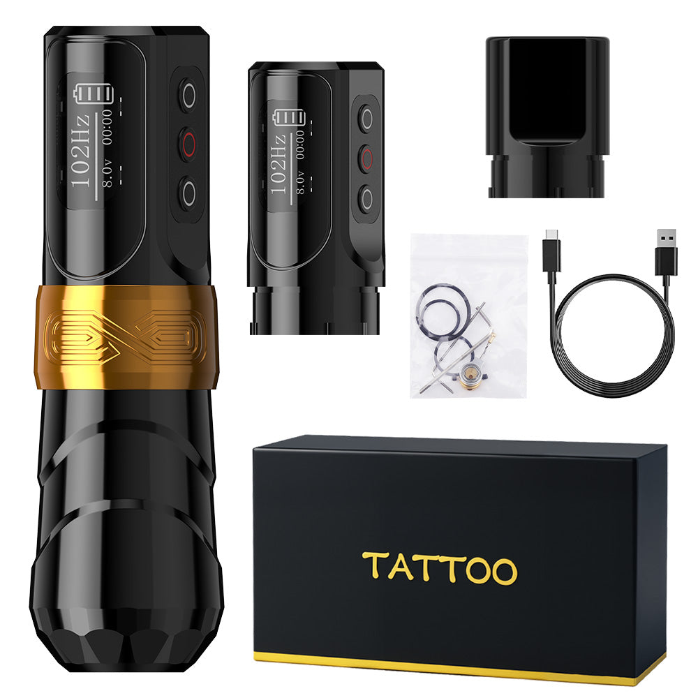 Máquina de Tatuaje Inalámbrica Xnet Flux-3 - 2400mAh