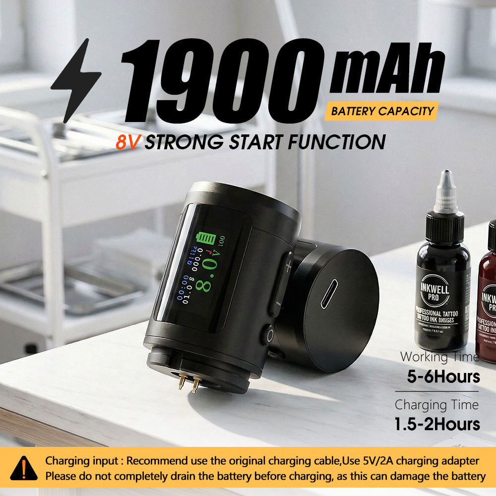 Ambition Ninja Ultra Tattoo Machine 1900mAh
