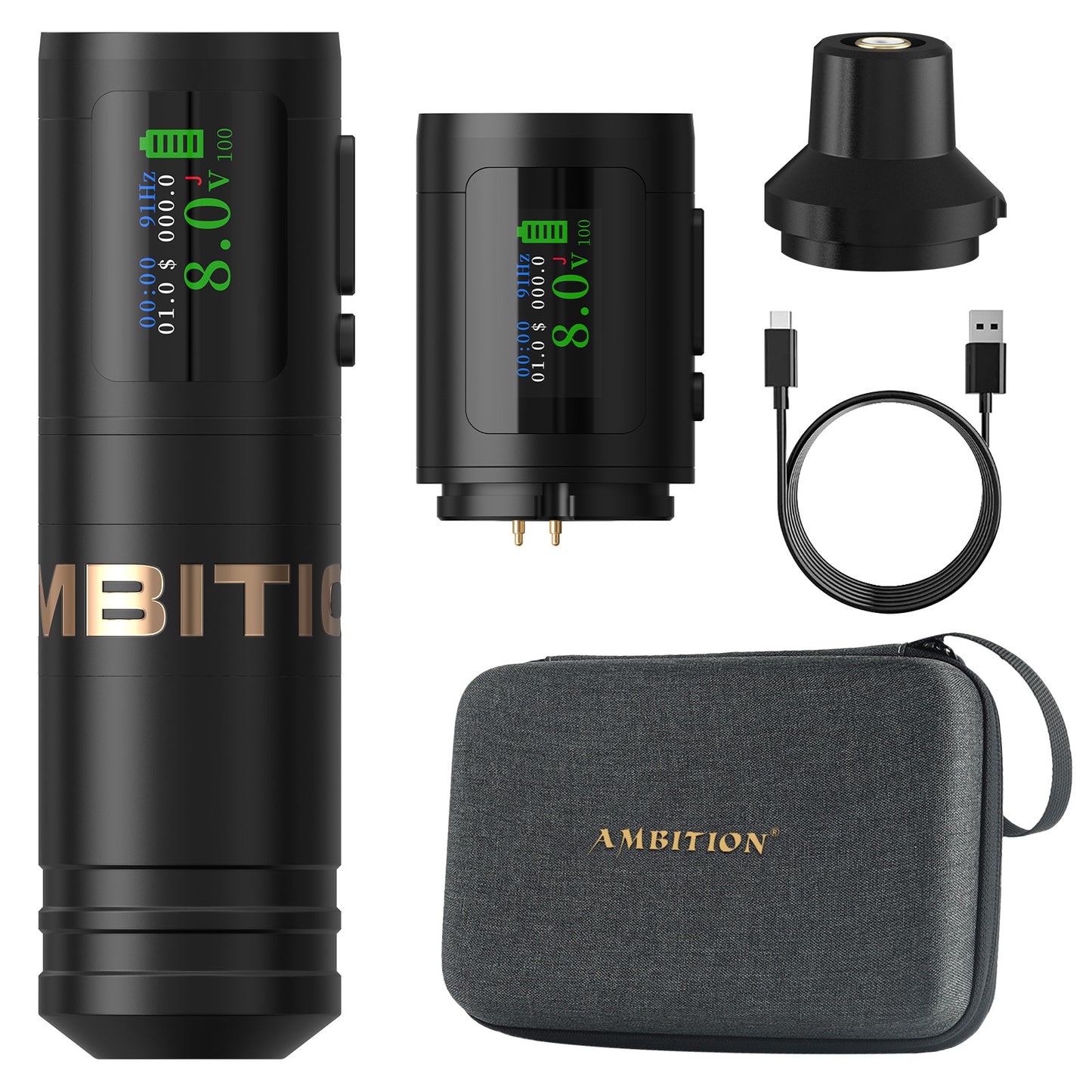 Ambition Ninja Ultra Tattoo Machine 1900mAh