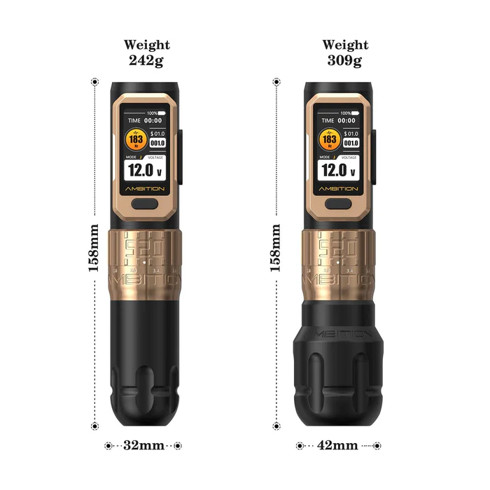Ambition Soldier Pro520 Tattoo Gun 2400mAh