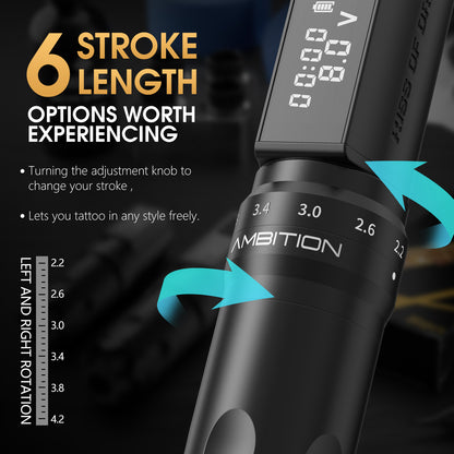Ambition  Hunter K1 Tattoo Gun 2400mAh