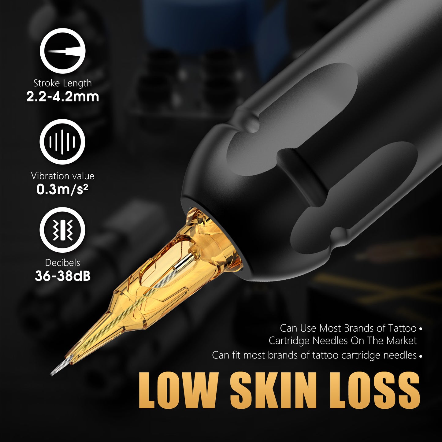 Ambition  Hunter K1 Tattoo Gun 2400mAh