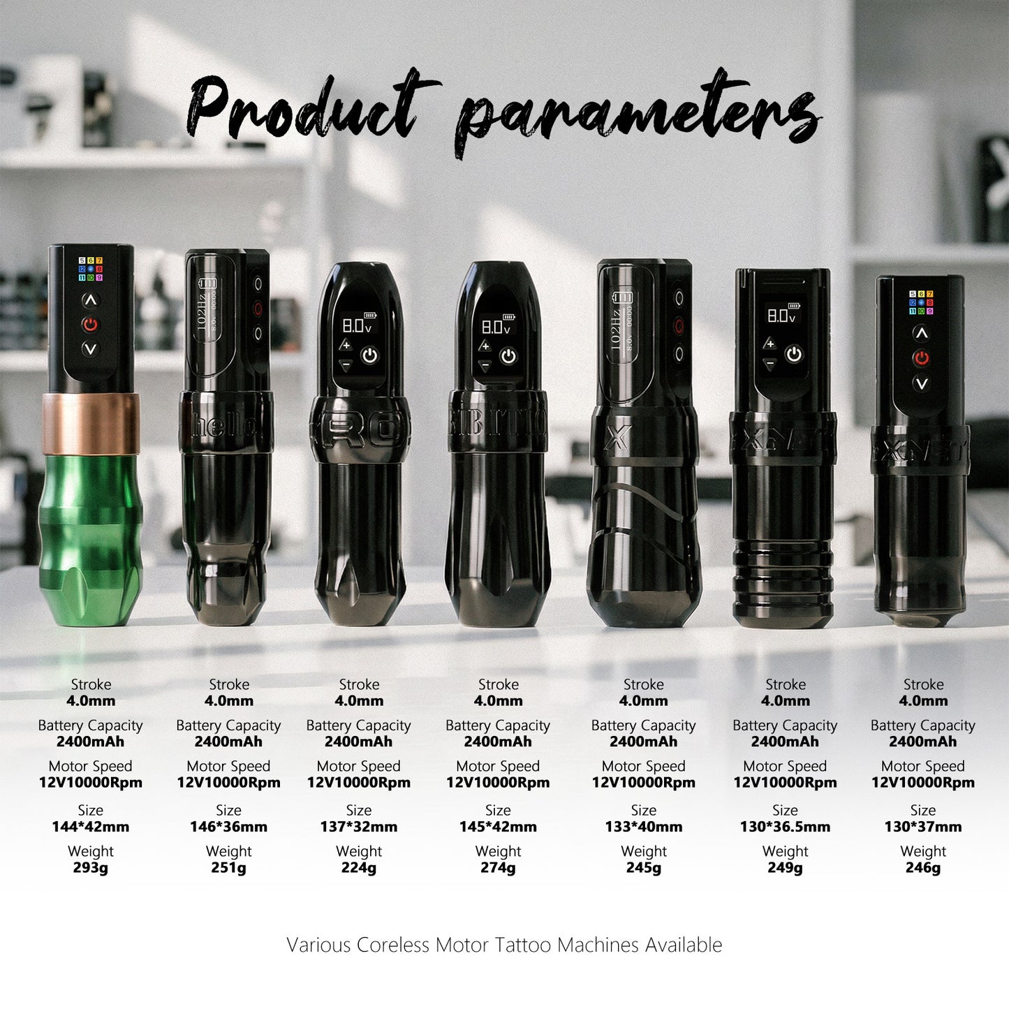 Xnet Moteng Tattoo Machine 2400mAh