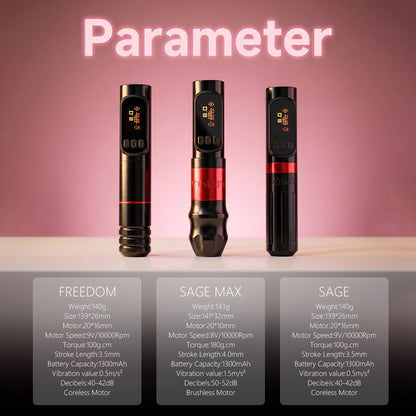 Xnet Freeman Tattoo Pen Machine 1300mAh