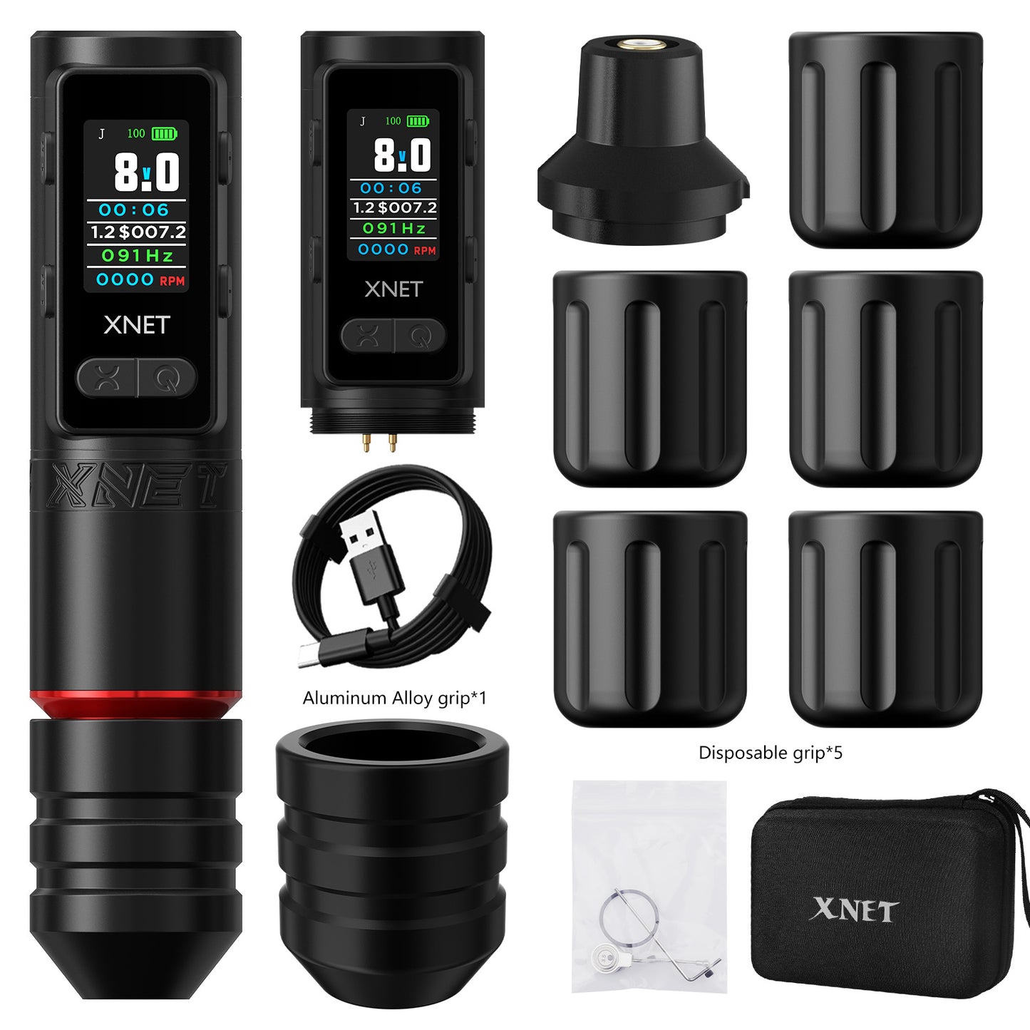 Máquina de Tatuaje Inalámbrica Xnet Claws-2400mAh