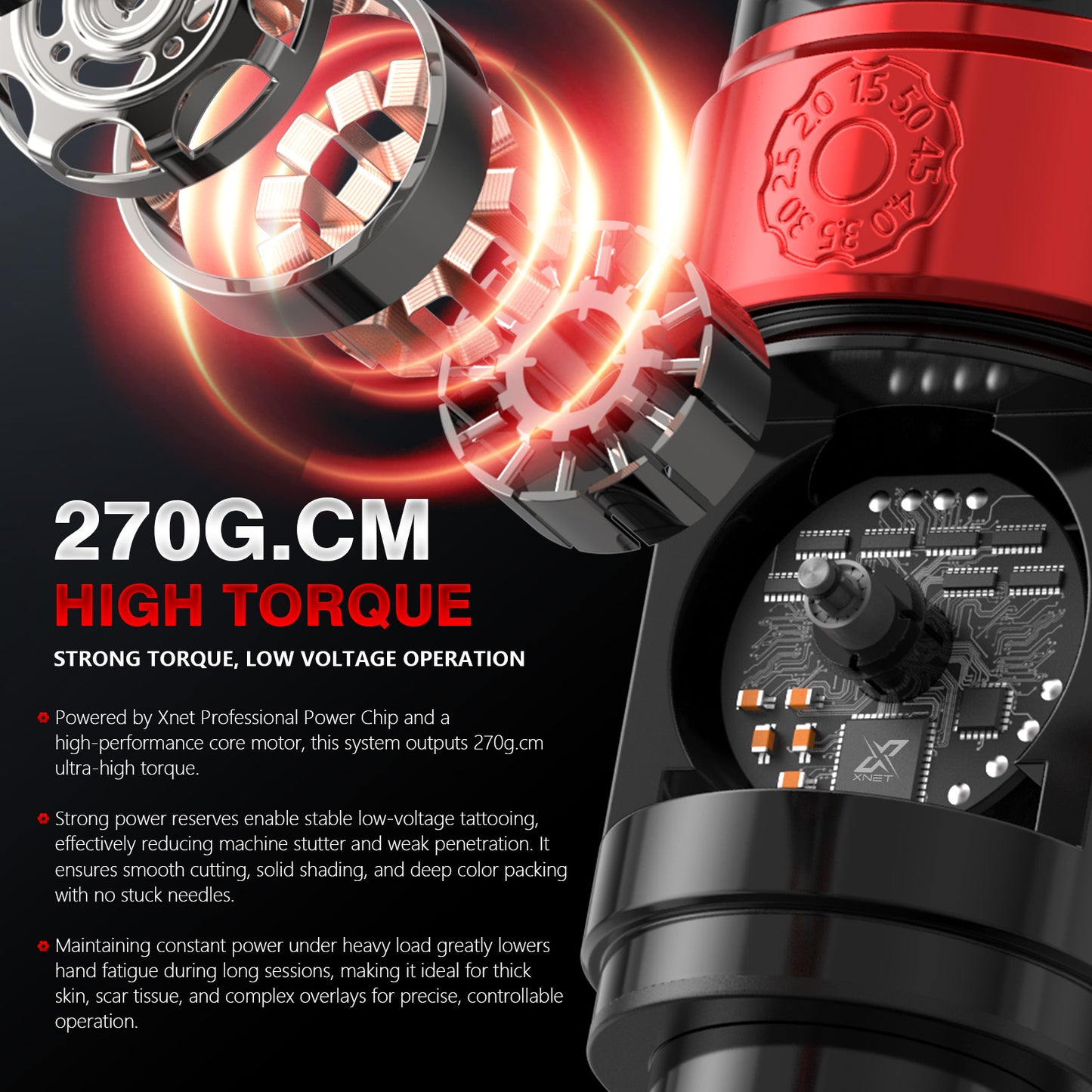 Xnet JUGG Tattoo Machine 2400mAh