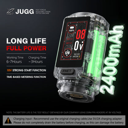 Xnet JUGG Tattoo Machine 2400mAh
