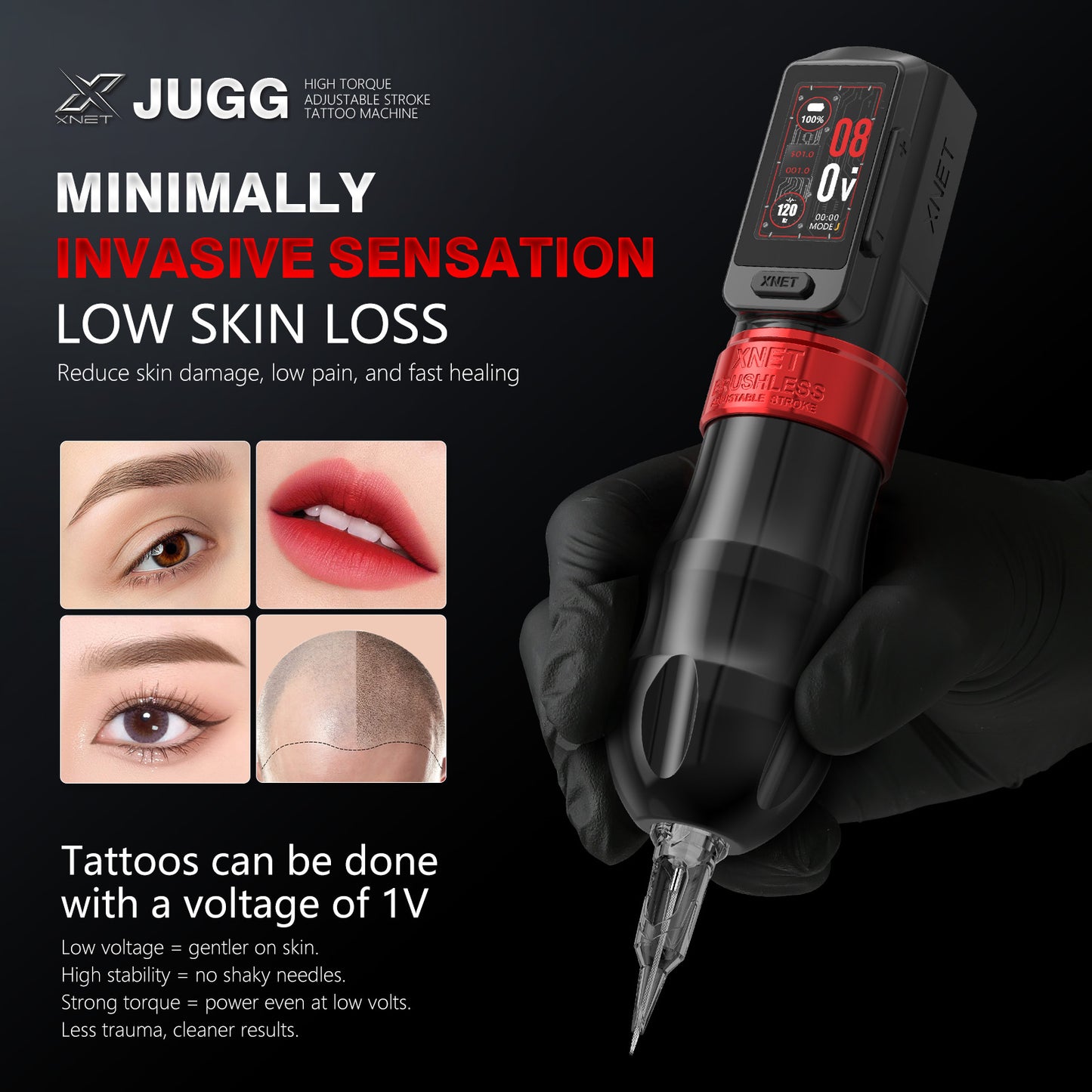 Xnet JUGG Tattoo Machine 2400mAh