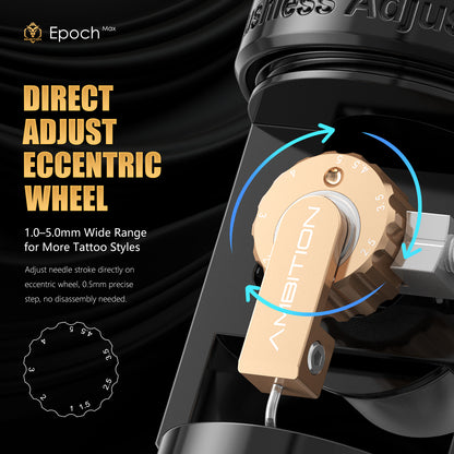 Ambition Epoch Max Tattoo Gun 2400mAh