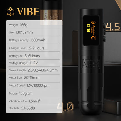 Ambition Vibe Tattoo Machine 1800mAh