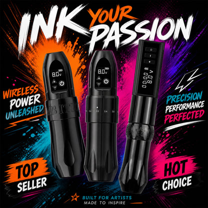 Ambition Torch Tattoo Machine 2400mAh