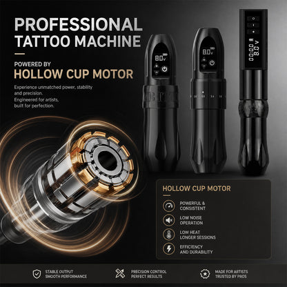 Ambition Torch Tattoo Machine 2400mAh