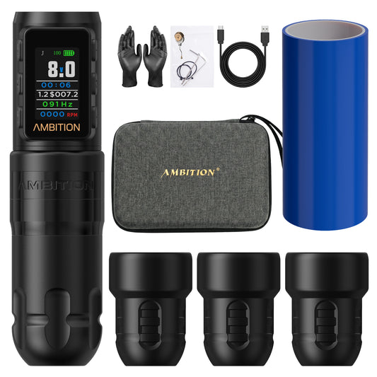 Ambition Shura-X Wireless Tattoo Machine