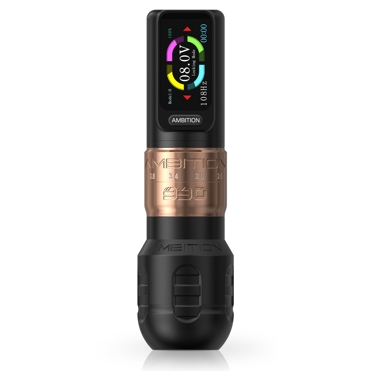 Ambition Seher Plus Wireless Tattoo Machine with 6 Strokes Length 2.2mm-4.2mm