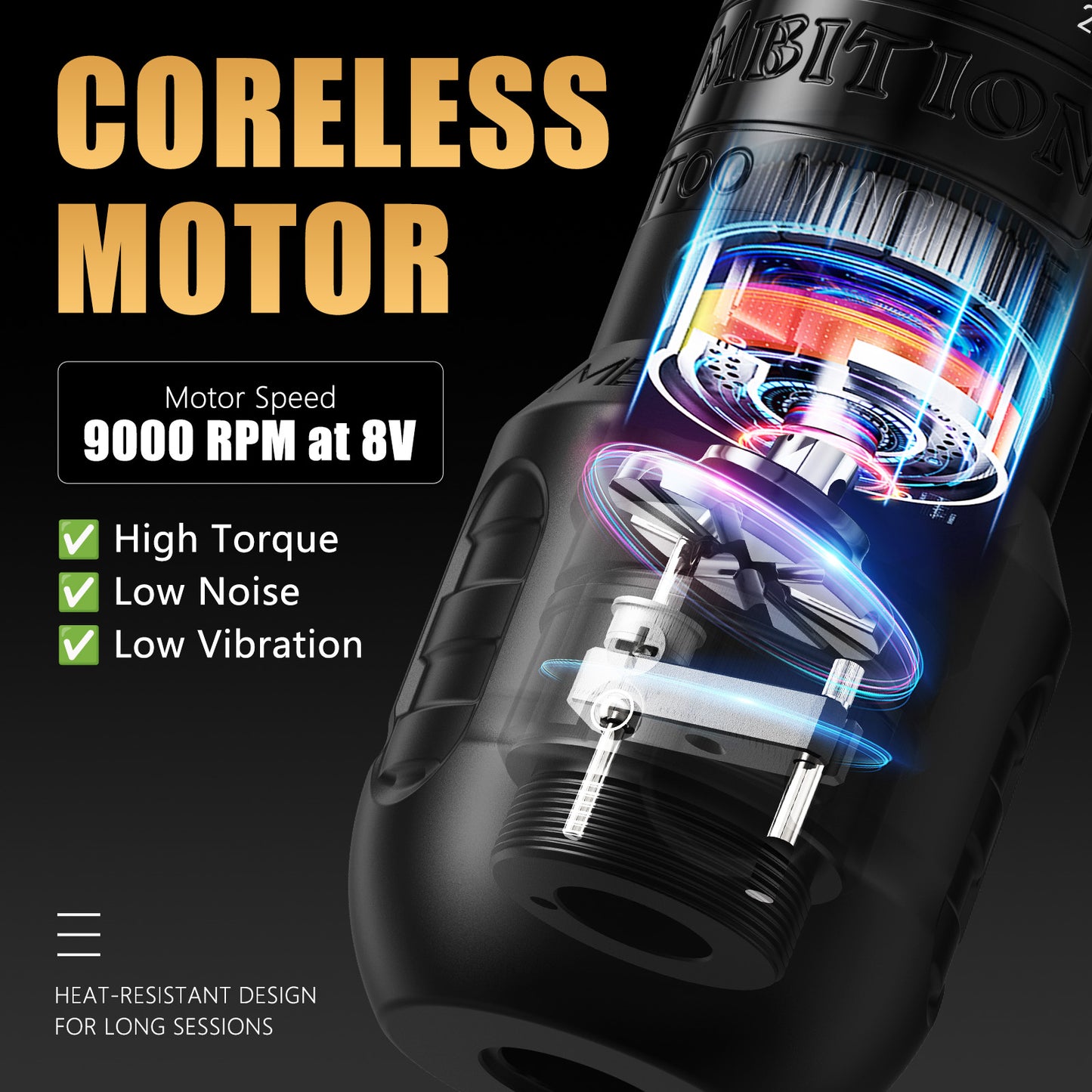 Ambition C1 Wireless Tattoo Machine