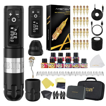 Ambition Soldier Tattoo Kit