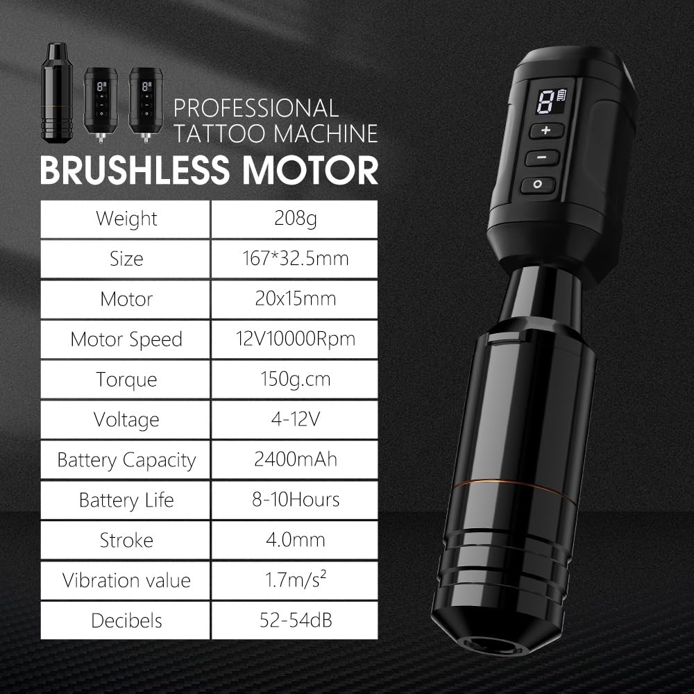 Xnet Rotary Tattoo Gun 2400mAh