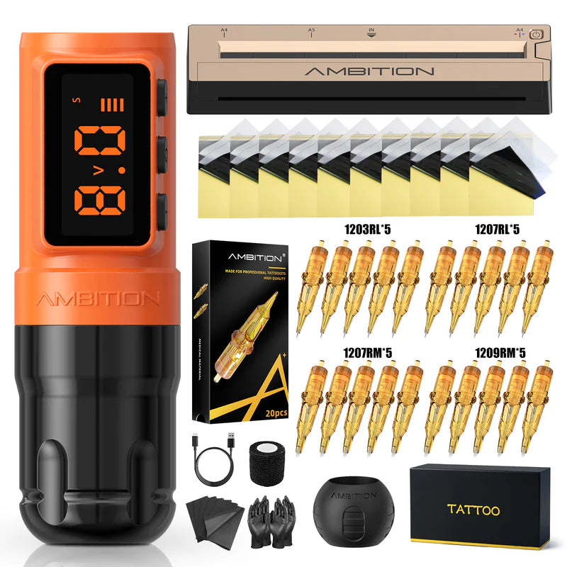 Ambition Bolt-X Tattoo Gun Printer Kit