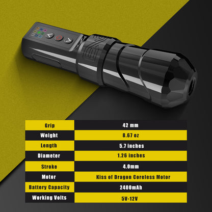 Xnet Flux-3 Tattoo Machine 2400mAh