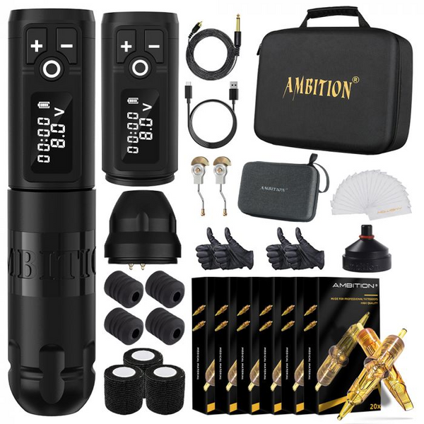 Tattoo Kit-Ambition Soldier Tattoo Machine Kit 2