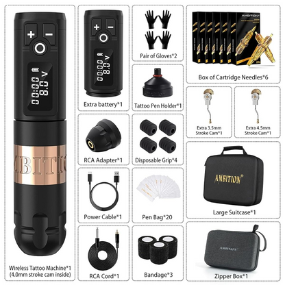 Ambition Soldier Tattoo Kit3 2400mAh
