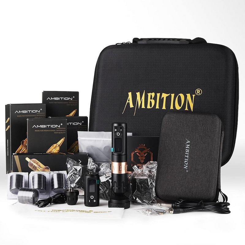 Tattoo Kit-Ambition Soldier Tattoo Machine Kit 2