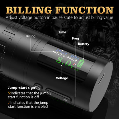 Ambition Ninja Ultra Tattoo Machine 1900mAh