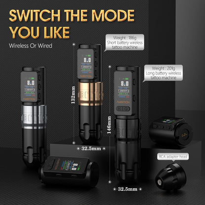 Ambition Soldier Max Tattoo Machine 2400mAh