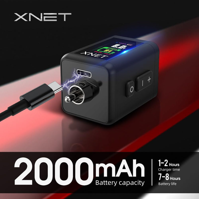 Xnet RCA 2000mAh Tattoo Power Supply