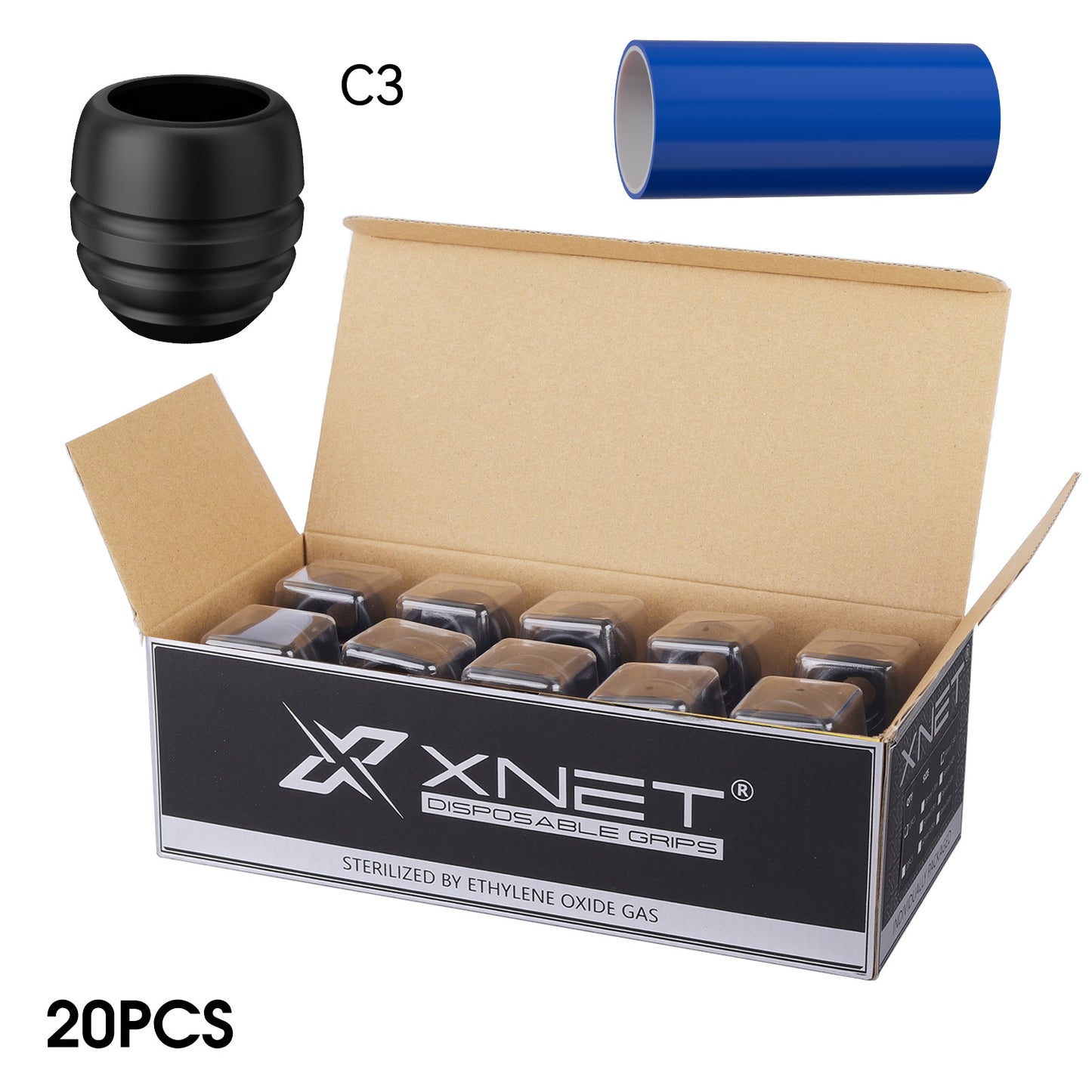 Xnet Disposable Tattoo Grips 30mm/32mm/34mm